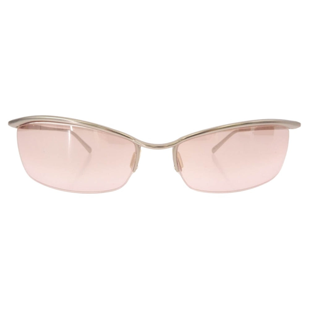 OLIVER PEOPLES オリバーピープルズ EJ-V Moderne titanium サングラス 眼鏡 メガネ シルバー系 ピンク系【中古】