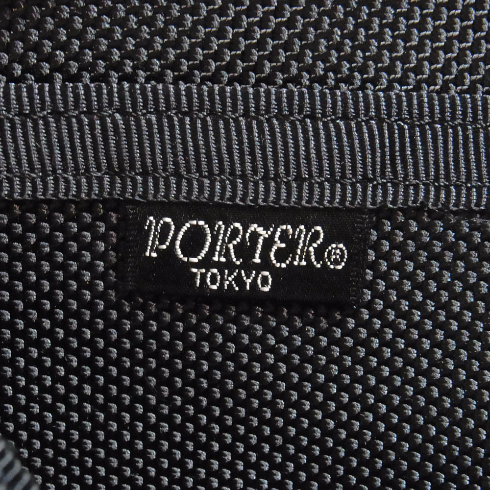 PORTER ポーター HEAT WAIST BAG ヒート ウエストバッグ ショルダー ボディバッグ ブラック系【中古】