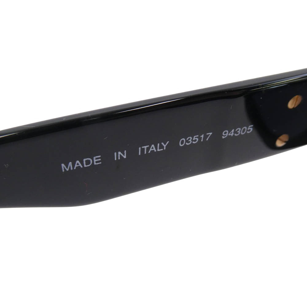 CHANEL シャネル 03517 94305 ココマーク オーバル型 サングラス ブラック系【中古】