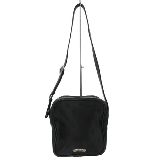 CHROME HEARTS クロムハーツ（原本無） ホースシュージップ ナイロン ガンスリンガー ショルダーバッグ ブラック系 5【中古】