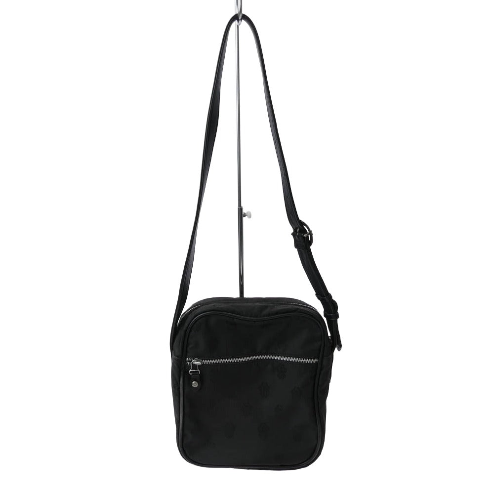 CHROME HEARTS クロムハーツ（原本無） ホースシュージップ ナイロン ガンスリンガー ショルダーバッグ ブラック系 5【中古】