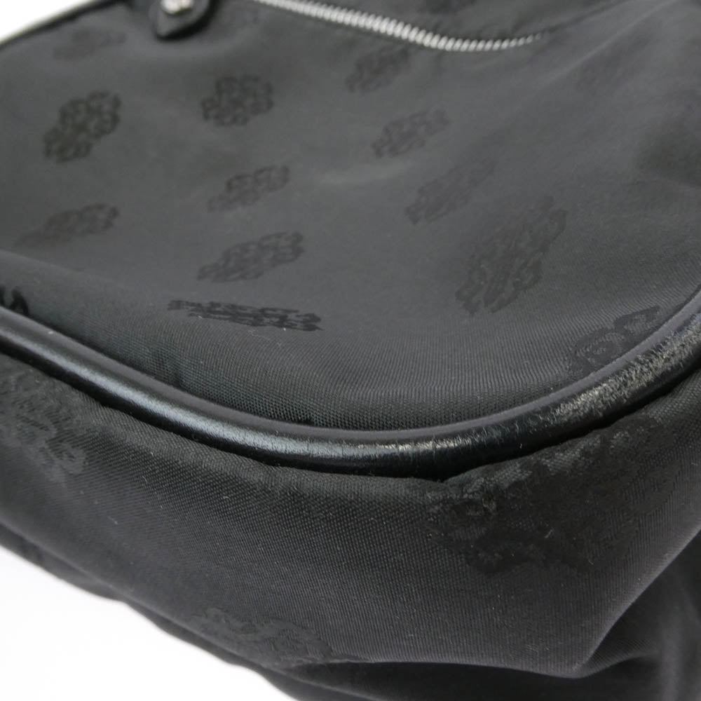 CHROME HEARTS クロムハーツ（原本無） ホースシュージップ ナイロン ガンスリンガー ショルダーバッグ ブラック系 5【中古】