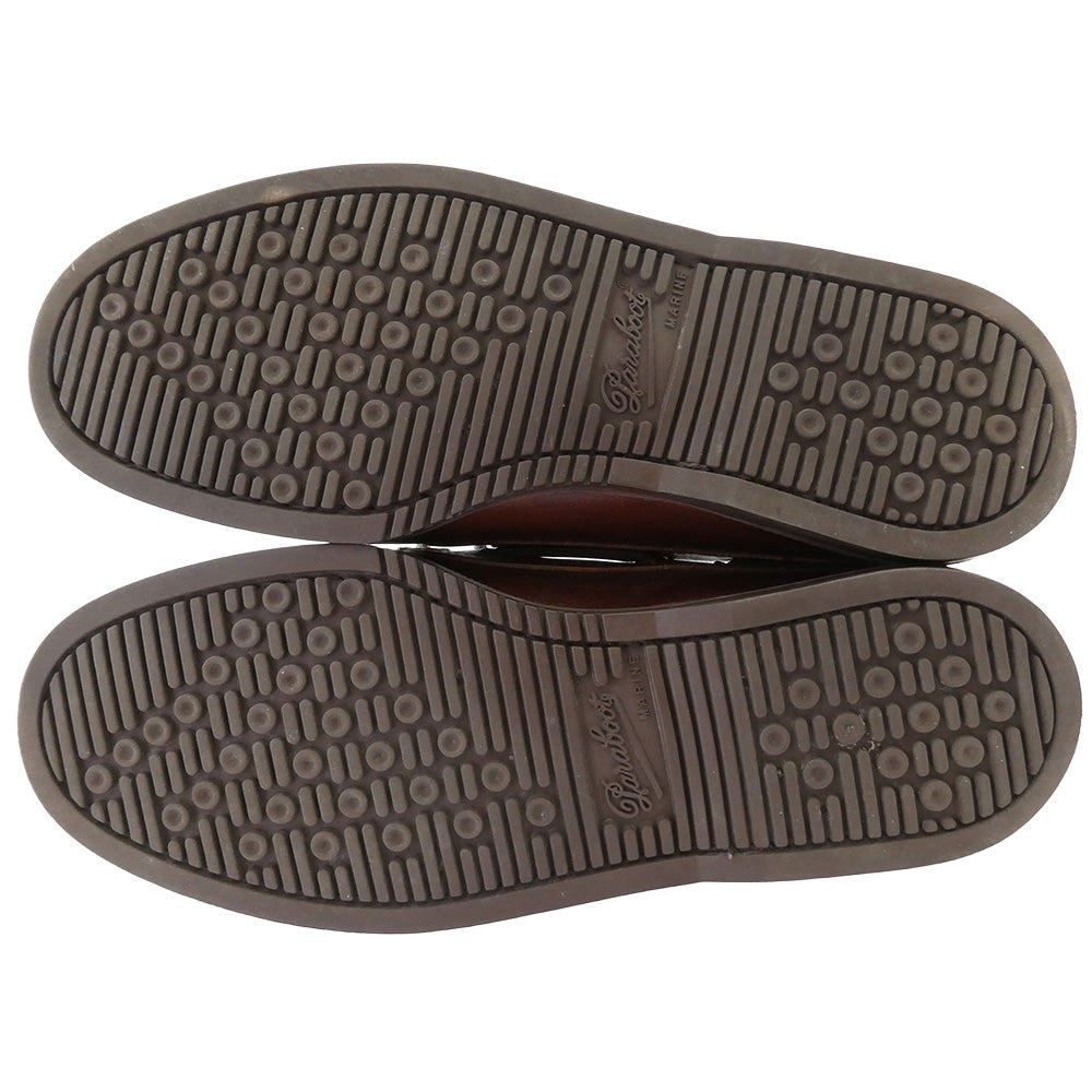 Paraboot パラブーツ 780001 BARTH MARINE MARRON バース マロン レザー デッキシューズ ブラウン系 5.5【中古】