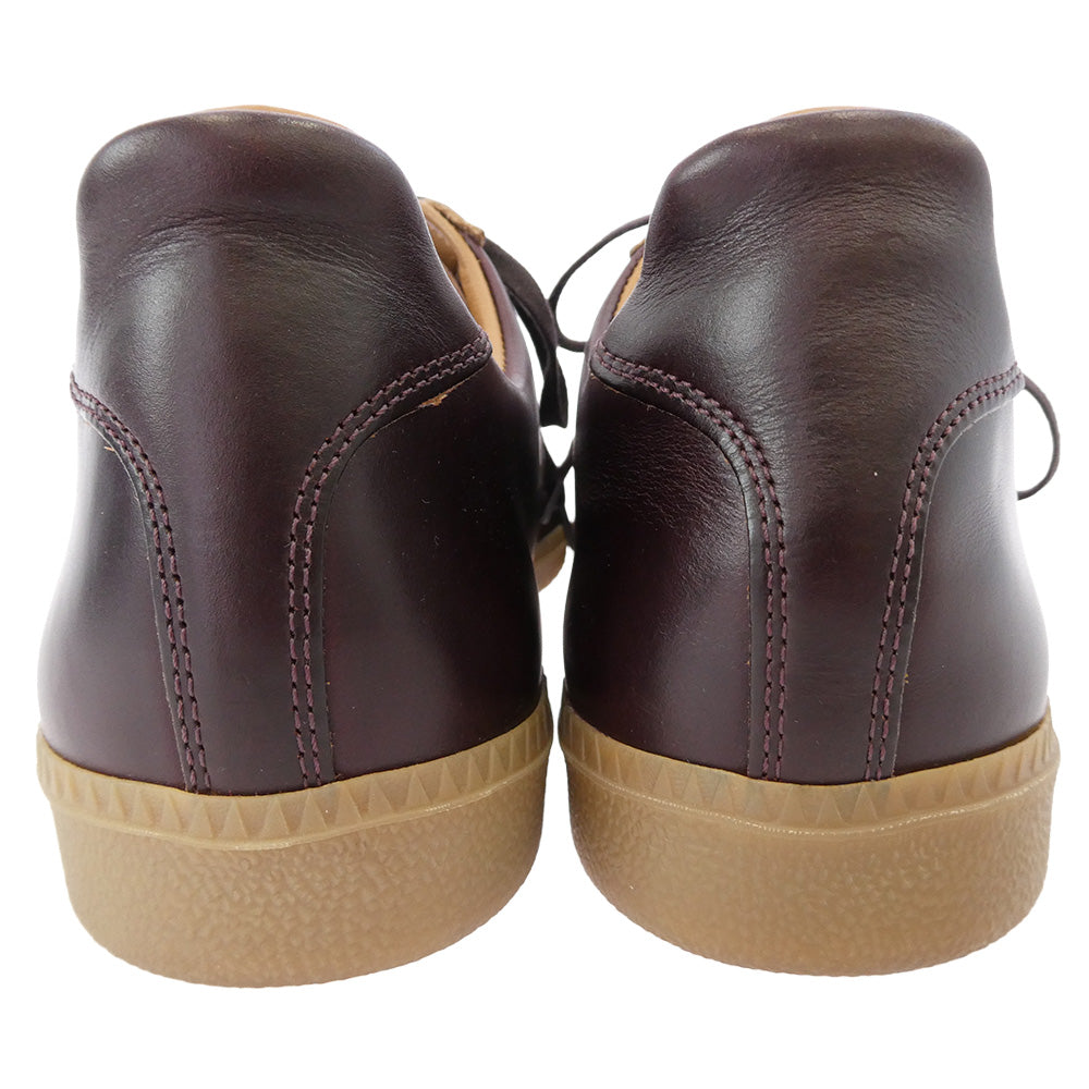 リプロダクションオブファウンド 1700HWC German Trainer HORWEEN CHROMEXCEL LEATHE ホーウィンクロムエクセル レザー ジャーマントレーナー スニーカー ワインレッド系 41【美品】【中古】