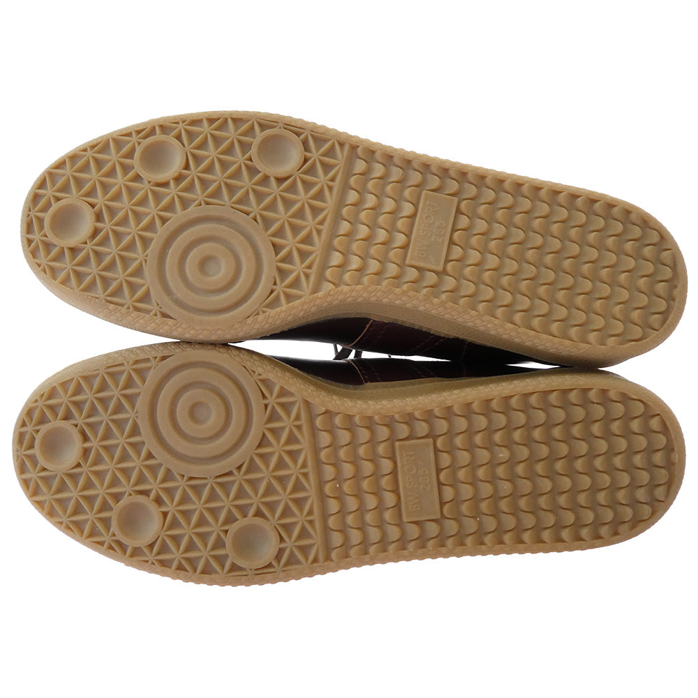 リプロダクションオブファウンド 1700HWC German Trainer HORWEEN CHROMEXCEL LEATHE ホーウィンクロムエクセル レザー ジャーマントレーナー スニーカー ワインレッド系 41【美品】【中古】