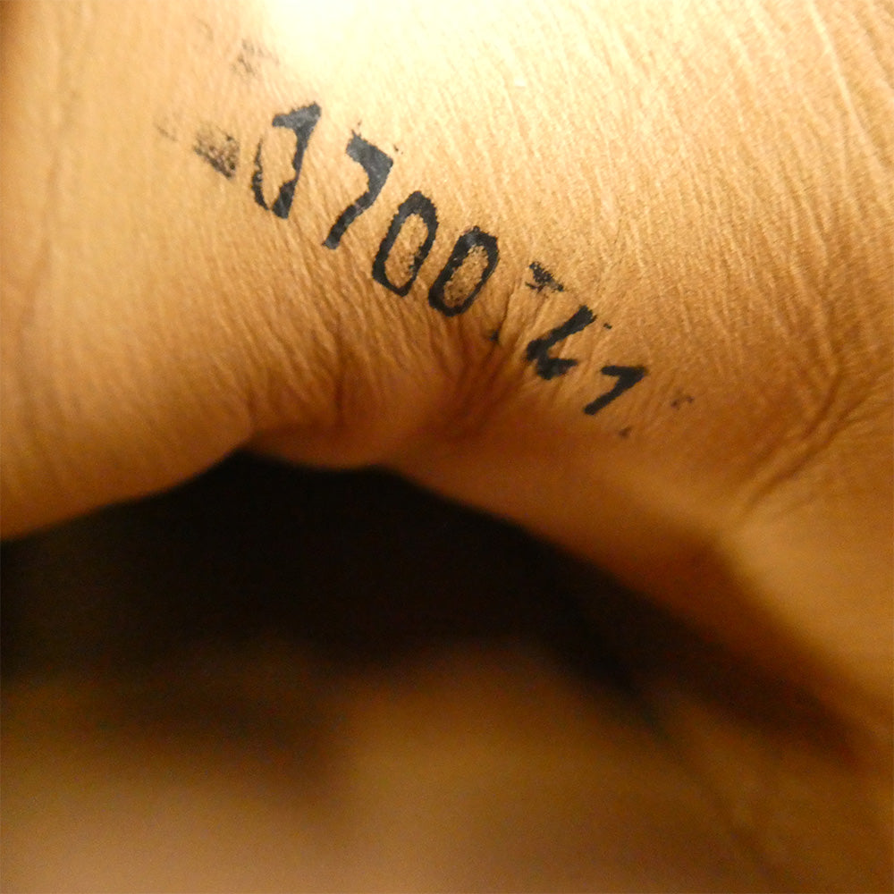 リプロダクションオブファウンド 1700HWC German Trainer HORWEEN CHROMEXCEL LEATHE ホーウィンクロムエクセル レザー ジャーマントレーナー スニーカー ワインレッド系 41【美品】【中古】