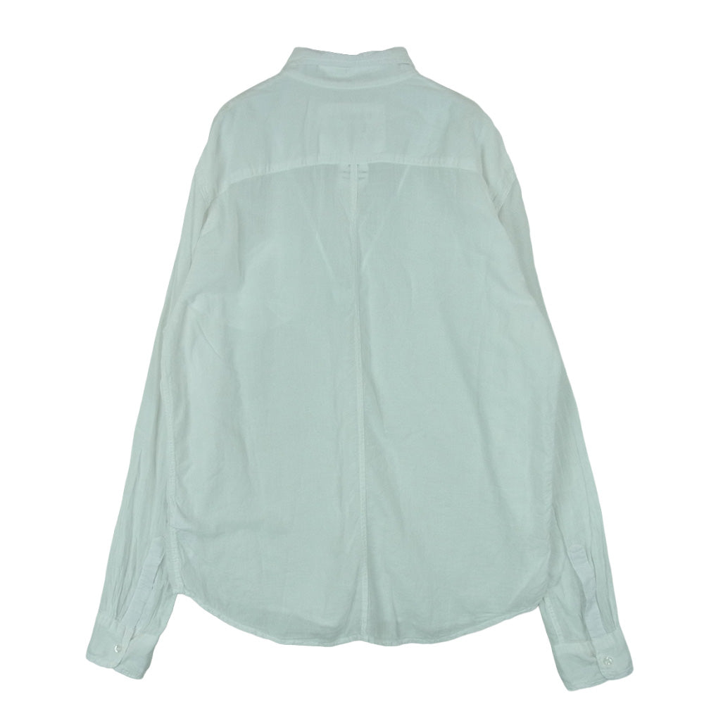 Frank&Eileen フランクアンドアイリーン LUKE ルーク コットン 長袖 シャツ USA製 ホワイト系 S【中古】