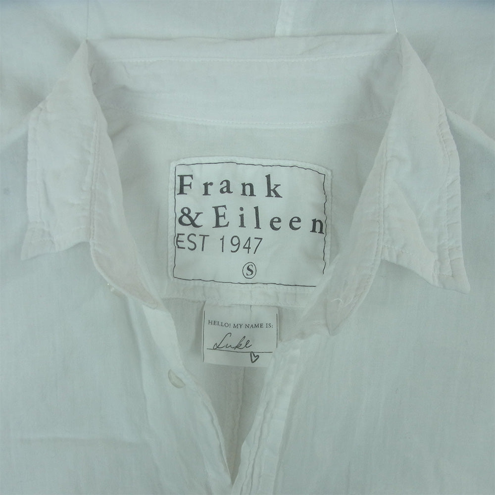 Frank&Eileen フランクアンドアイリーン LUKE ルーク コットン 長袖