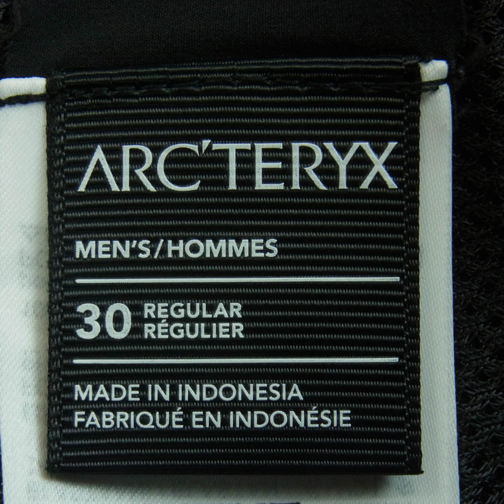 ARC'TERYX アークテリクス X000007414 GAMMA JOGGER ガンマ ジョガー パンツ インドネシア製 ブラック系 30【中古】