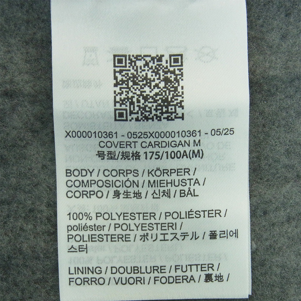 ARC'TERYX アークテリクス X000010361 Covert Cardigan コバート カーディガン フリース ジャケット cloud heather グレー系 M【新古品】【未使用】【中古】