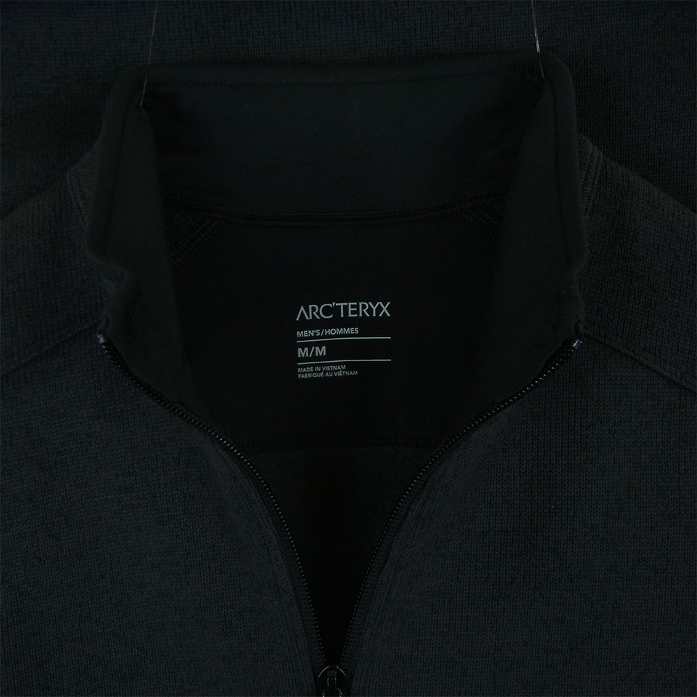 ARC'TERYX アークテリクス X000008884 Covert Cardigan コバート カーディガン フリース ジャケット black heather ダークグレー系 M【新古品】【未使用】【中古】