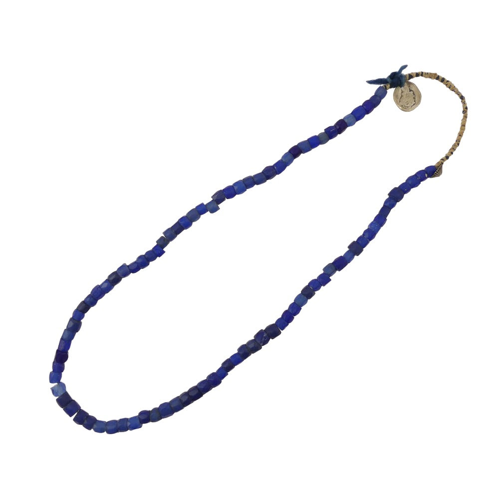 VISVIM ビズビム ICT限定 ストーン トレードビーズ ネックレス ブルー系【中古】