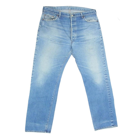 Levi's リーバイス 80s 501 赤耳 ボタン裏刻印558 デニムパンツ インディゴブルー系 サイズ表記無【中古】