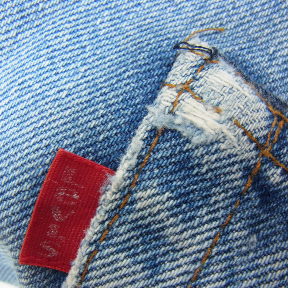 Levi's リーバイス 80s 501 赤耳 ボタン裏刻印558 デニムパンツ インディゴブルー系 サイズ表記無【中古】