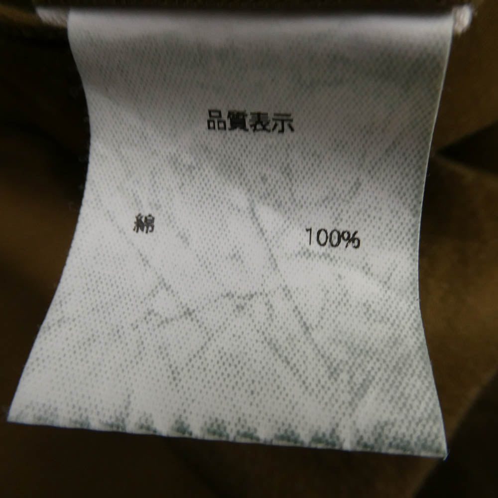 ニート コットン テーパード トラウザーズ パンツ ブラウン系 サイズ表記なし【中古】