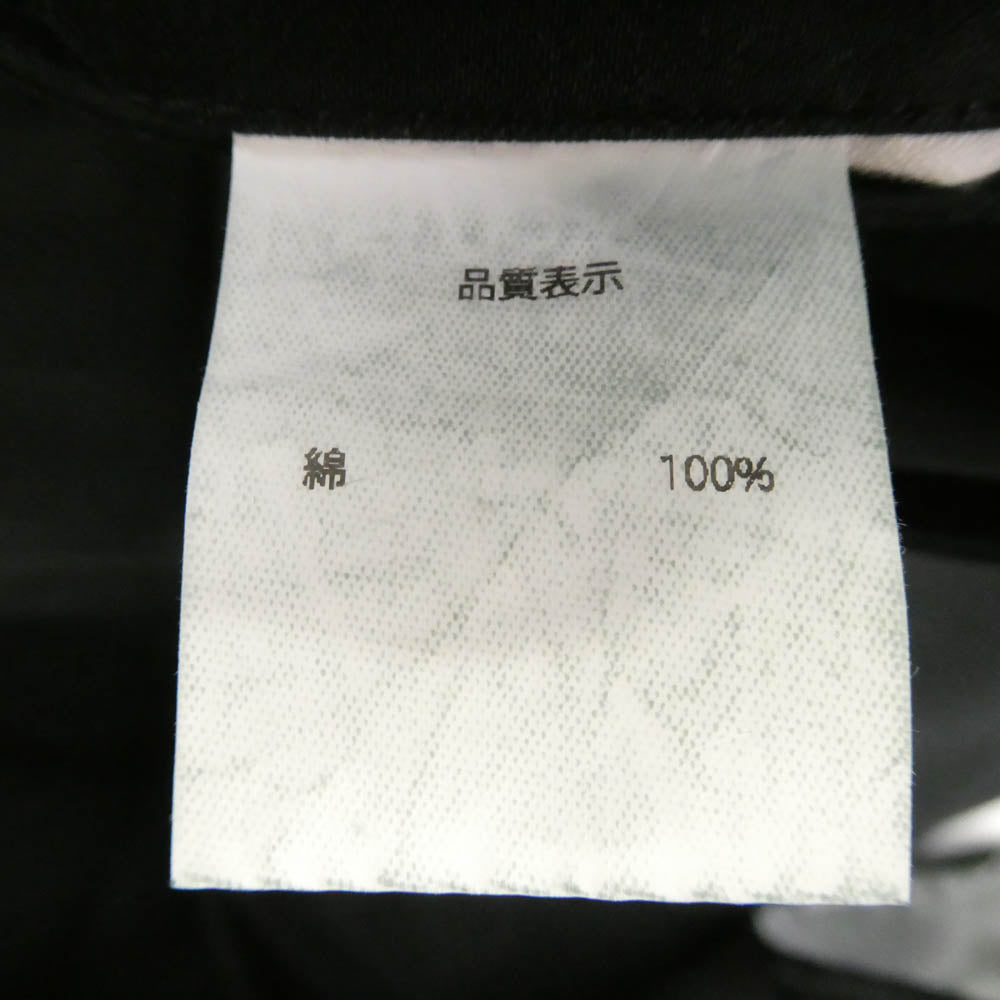 ニート コットン テーパード トラウザーズ パンツ ブラック ブラック系 サイズ表記なし【中古】