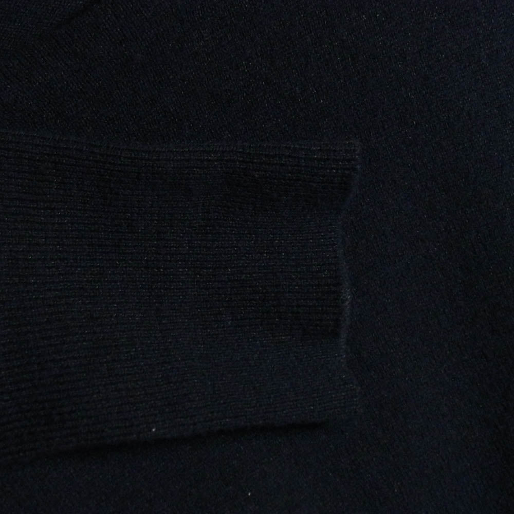COMOLI コモリ 23SS X01-06007 和紙混 ウール ニット セーター ブラック系 表記無し【中古】
