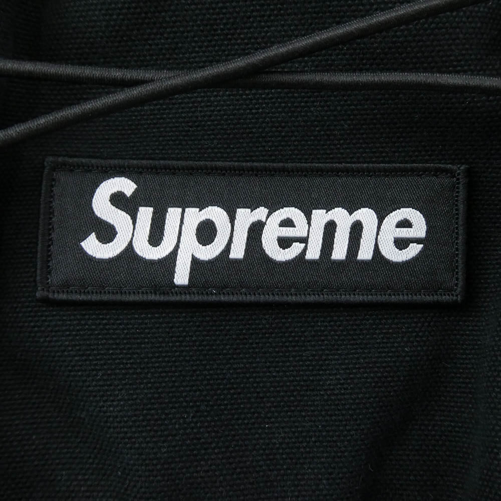 Supreme シュプリーム 25SS Cordura Backpack ボックス ロゴ コーデュラ バクパック 容量28L ブラック系【美品】【中古】