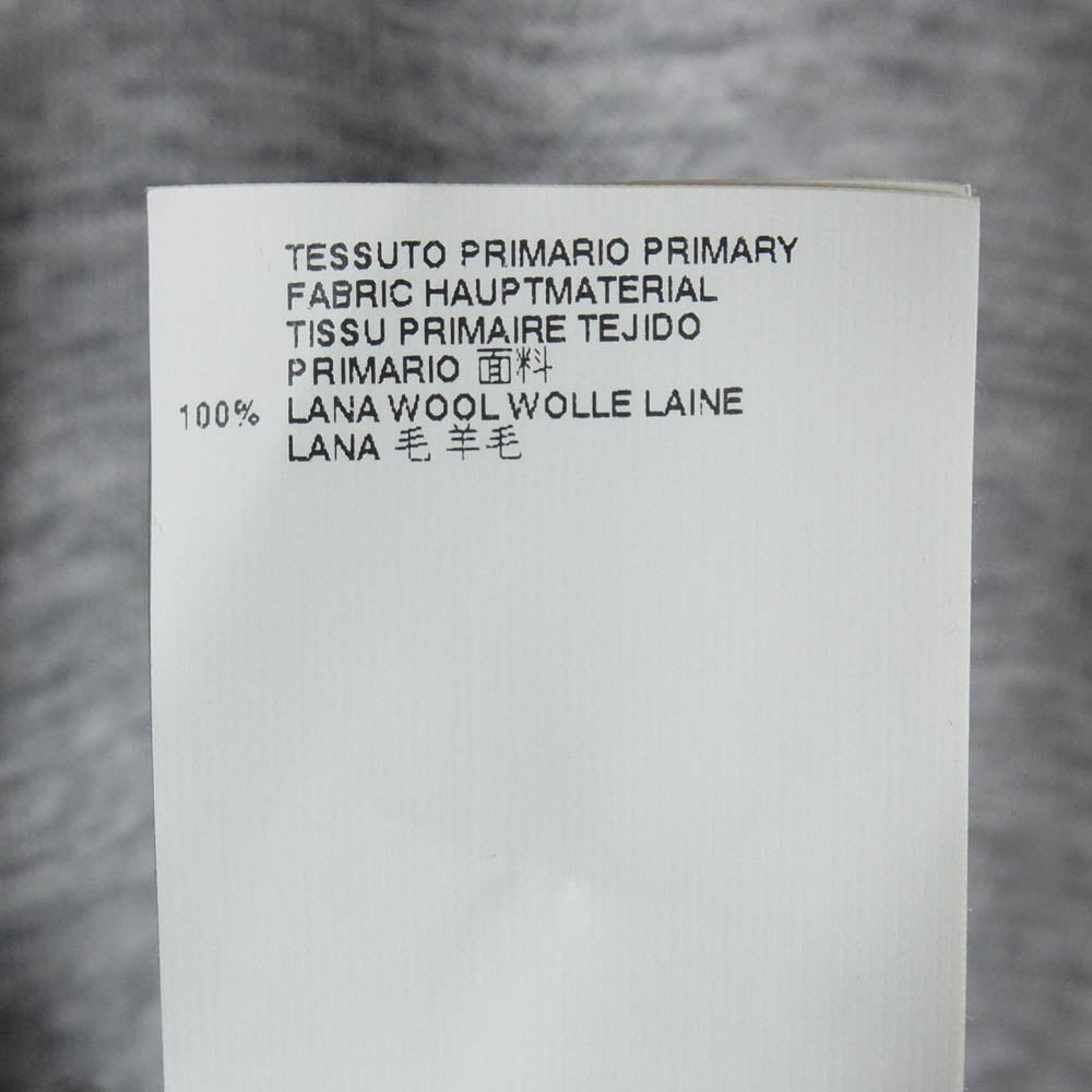 MAISON MARTIN MARGIELA メゾンマルタンマルジェラ 15AW S31GC0438 4ライン 四つタグ リブネック 半袖 Tシャツ カットソー グレー系 M【中古】
