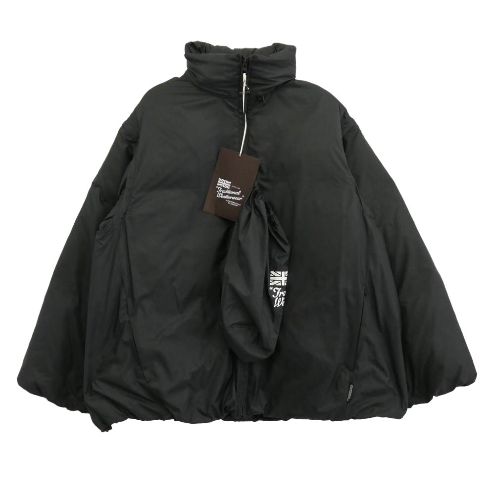 Traditional Weatherwear トラディショナルウェザーウェア 15101-0102 × CLANE クラネ PACKABLE DOWN JACKET パッカブル ダウン ジャケット ブラック系 1【中古】