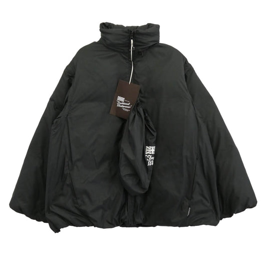 Traditional Weatherwear トラディショナルウェザーウェア 15101-0102 × CLANE クラネ PACKABLE DOWN JACKET パッカブル ダウン ジャケット ブラック系 1【中古】