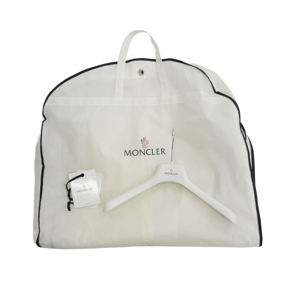 MONCLER モンクレール E20934937085 TALEV GIUBBOTTO タレヴ 肩レザー切替 ダウン コート ジャケット ネイビー系【中古】