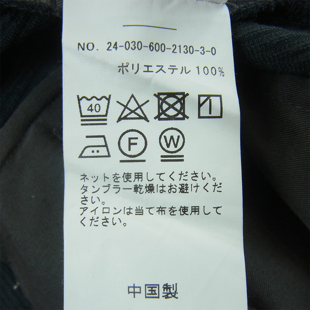 JOURNAL STANDARD ジャーナルスタンダード 24-030-600-2130-3-0 タック コーデュロイ パンツ 中国製 グレー系 S【美品】【中古】