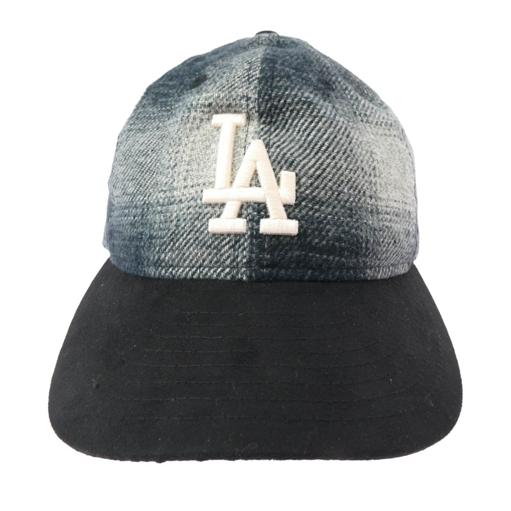 NEW ERA ニューエラ × BEAMS 9THIRYY Flannel Check DODGERS ビームス別注 フランネル ドジャース チェック ベースボール キャップ マルチカラー系【中古】