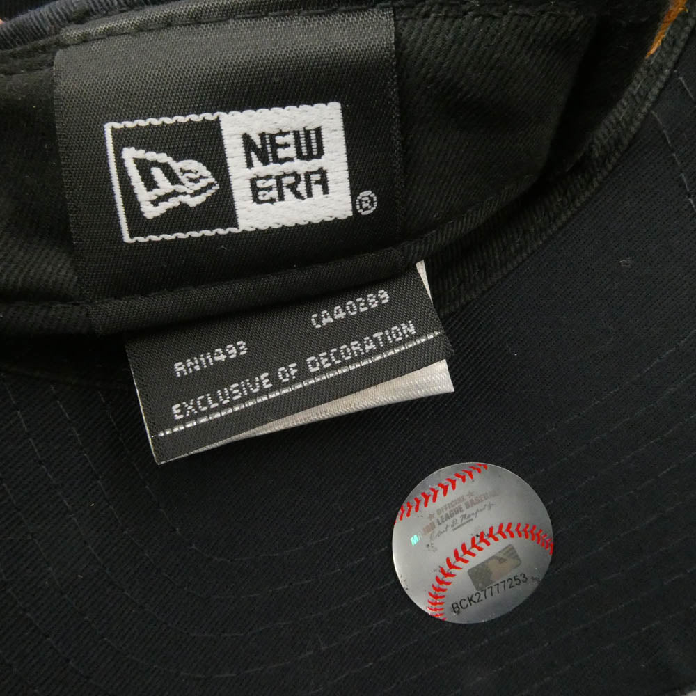 NEW ERA ニューエラ 25AW x JOURNAL STANDARD relum 9TWENTY NY Yankees ヤンキース ヴィンテージ ダメージ加工 ベースボール キャップ ネイビー系【中古】