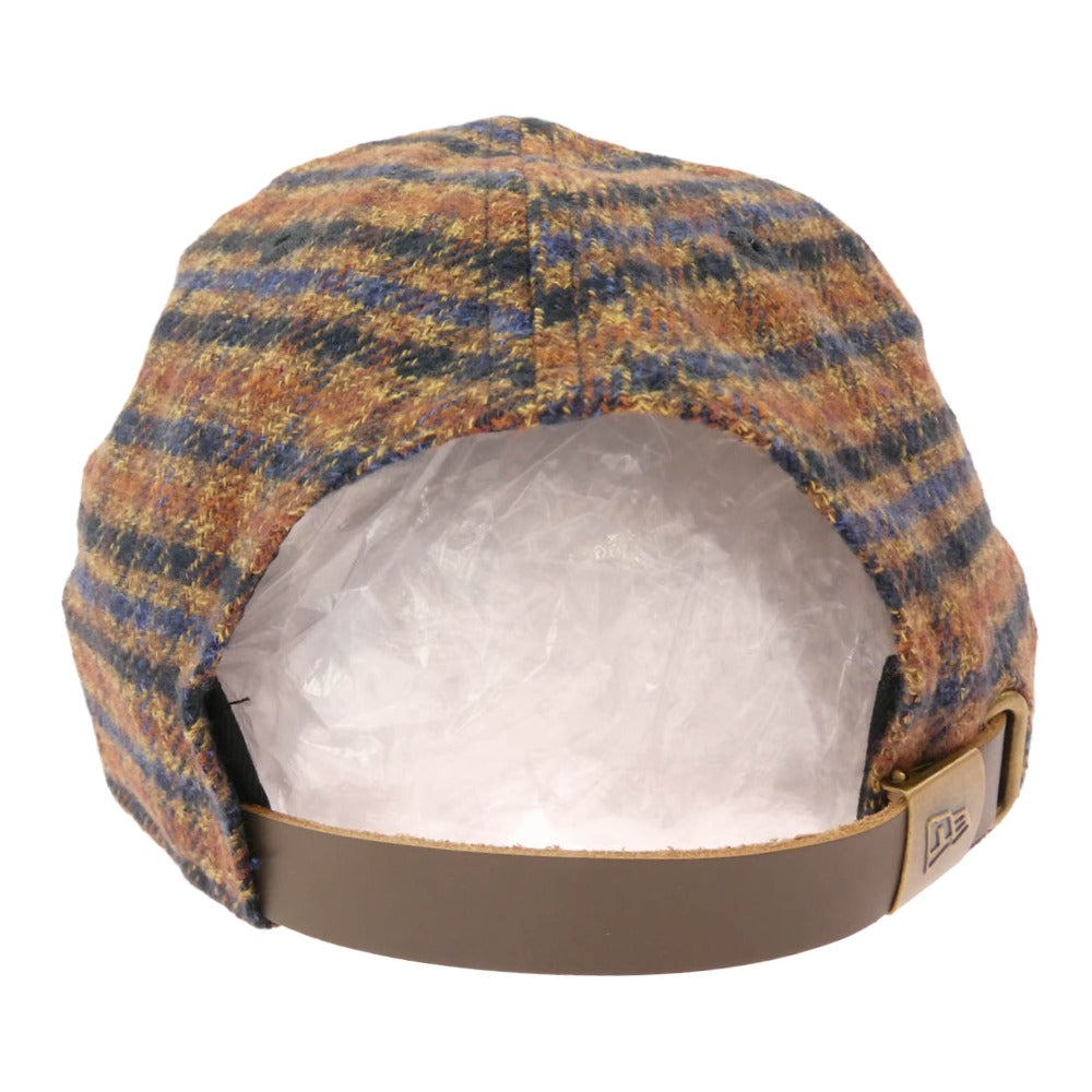 NEW ERA ニューエラ LP 59FIFTY MLB Plaid Flannel Check Newyork Yankees フランネル チェック ニューヨーク・ヤンキース ベースボール キャップ ブラウン系 ブラック系 MEDIUM/LARGE【極上美品】【中古】