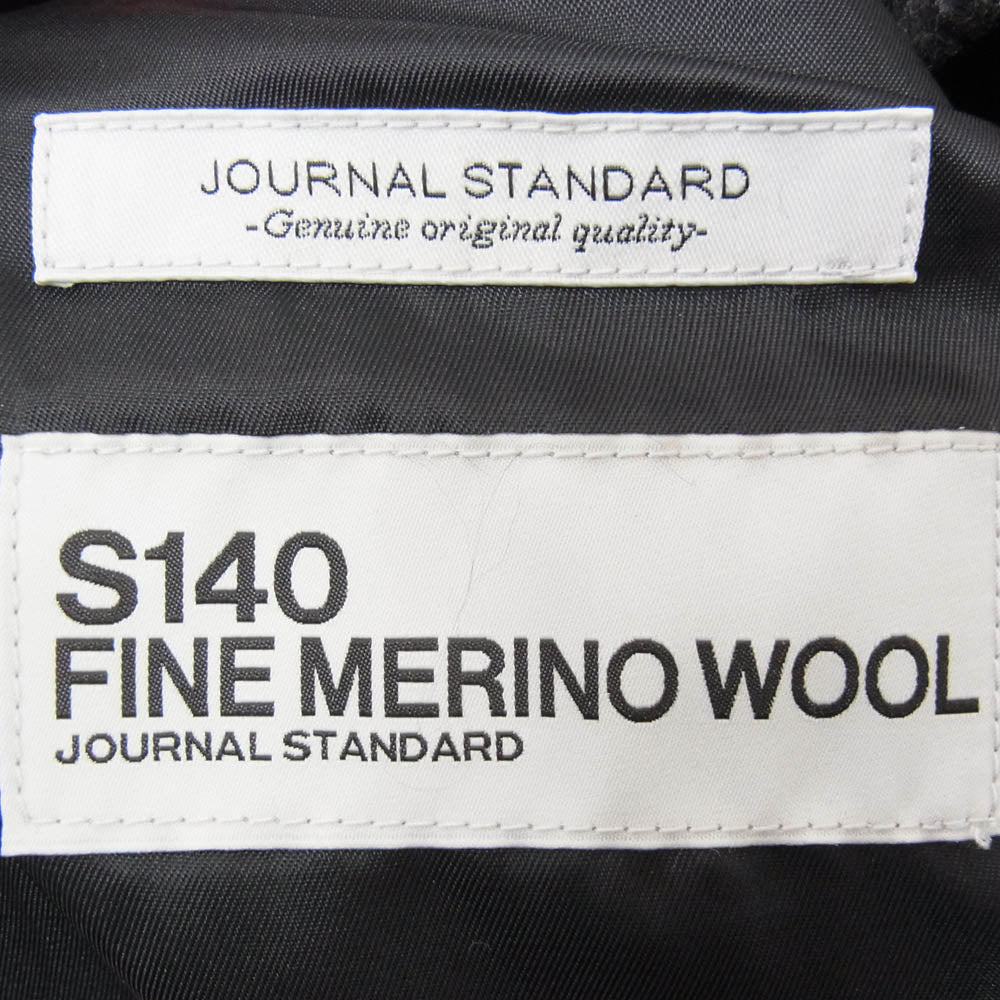 JOURNAL STANDARD ジャーナルスタンダード 24-011-600-5470-3-0 チェック柄 ウール ブルゾン グレー系 S【美品】【中古】