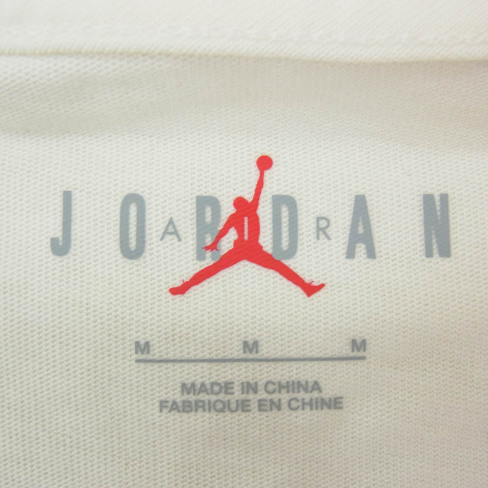 NIKE ナイキ DJ0619-133 × Fragment Design フラグメント トラヴィススコット クルーネック 半袖 Tシャツ ホワイト系 M【新古品】【未使用】【中古】
