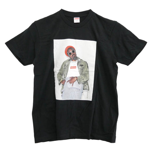 Supreme シュプリーム 22AW Andre 3000 Tee アンドレ フォトプリント クルーネック 半袖 Tシャツ カットソー ブラック系 M【新古品】【未使用】【中古】