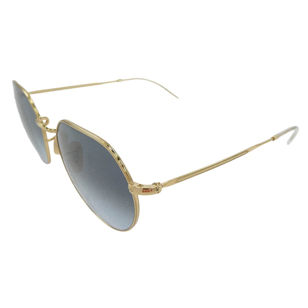 レイバン Ray-Ban サングラス フルリム アイウェア グリーン系ゴールド