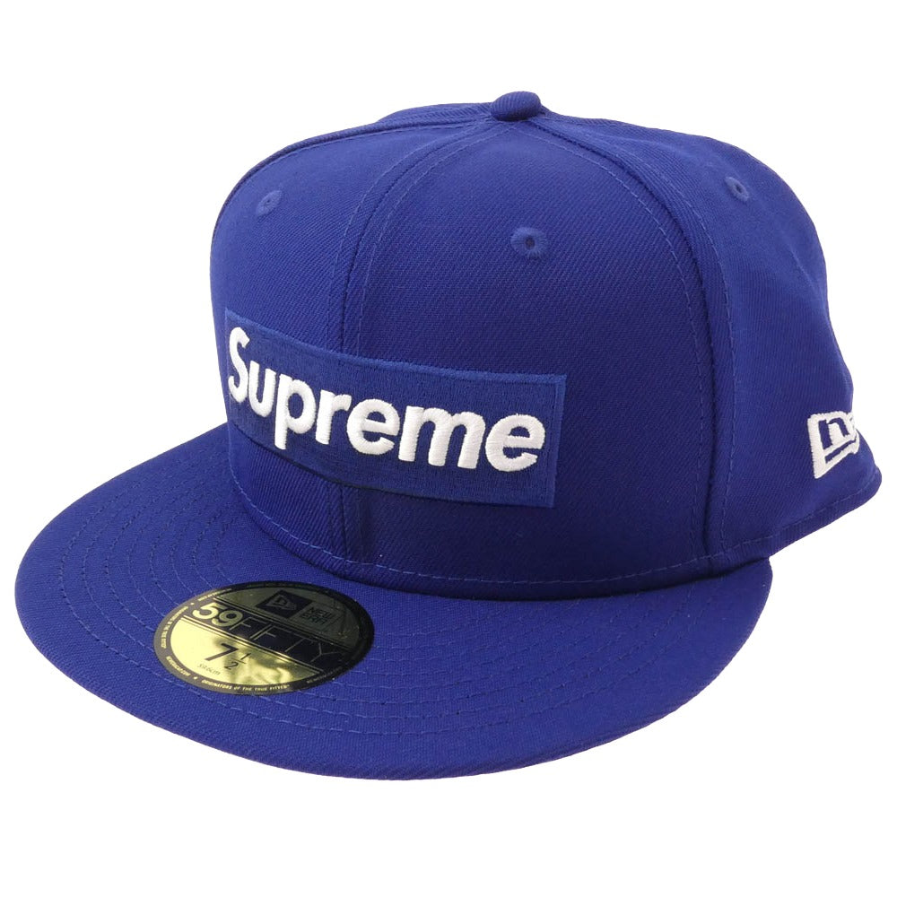 Supreme シュプリーム 24SS × New Era Box Logo MLB Dodgers メジャーリーグ チーム ボックスロゴ ニューエラ キャップ ブルー系 59.6cm【新古品】【未使用】【中古】