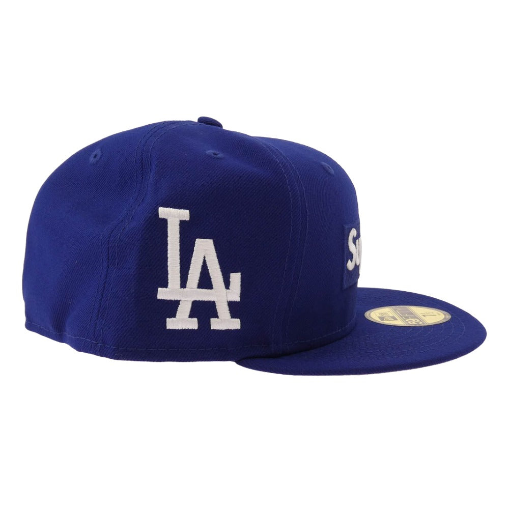 Supreme シュプリーム 24SS × New Era Box Logo MLB Dodgers メジャーリーグ チーム ボックスロゴ ニューエラ キャップ ブルー系 59.6cm【新古品】【未使用】【中古】