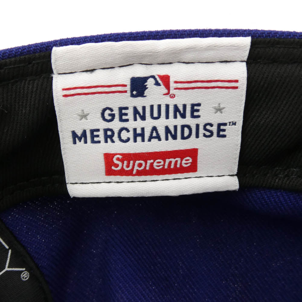 Supreme シュプリーム 24SS × New Era Box Logo MLB Dodgers メジャーリーグ チーム ボックスロゴ ニューエラ キャップ ブルー系 59.6cm【新古品】【未使用】【中古】