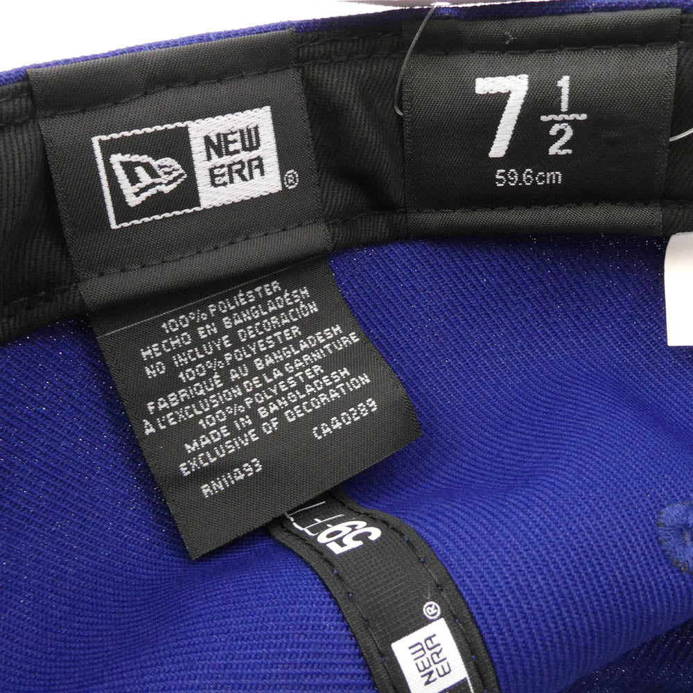 Supreme シュプリーム 24SS × New Era Box Logo MLB Dodgers メジャーリーグ チーム ボックスロゴ ニューエラ キャップ ブルー系 59.6cm【新古品】【未使用】【中古】