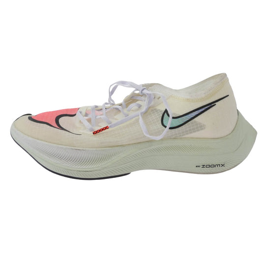NIKE ナイキ AO4568-102 ZoomX Vaporfly Next ズームX ヴェイパーフライ ネクスト スニーカー ホワイト系 27cm【中古】