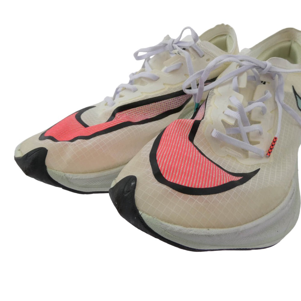 NIKE ナイキ AO4568-102 ZoomX Vaporfly Next ズームX ヴェイパーフライ ネクスト スニーカー ホワイト系 27cm【中古】