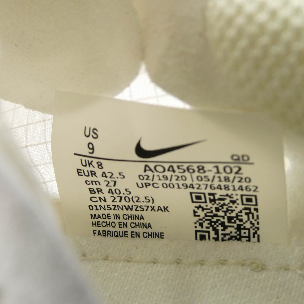 NIKE ナイキ AO4568-102 ZoomX Vaporfly Next ズームX ヴェイパーフライ ネクスト スニーカー ホワイト系 27cm【中古】