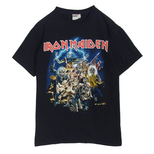 ヴィンテージ 00s iron maiden best of the beast アイアンメイデン バンド Tシャツ hanes ブラック系 表記無し【中古】