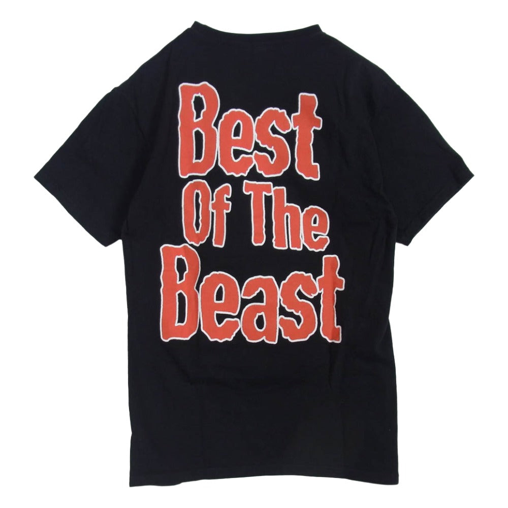 ヴィンテージ 00s iron maiden best of the beast アイアンメイデン バンド Tシャツ hanes ブラック系 表記無し【中古】