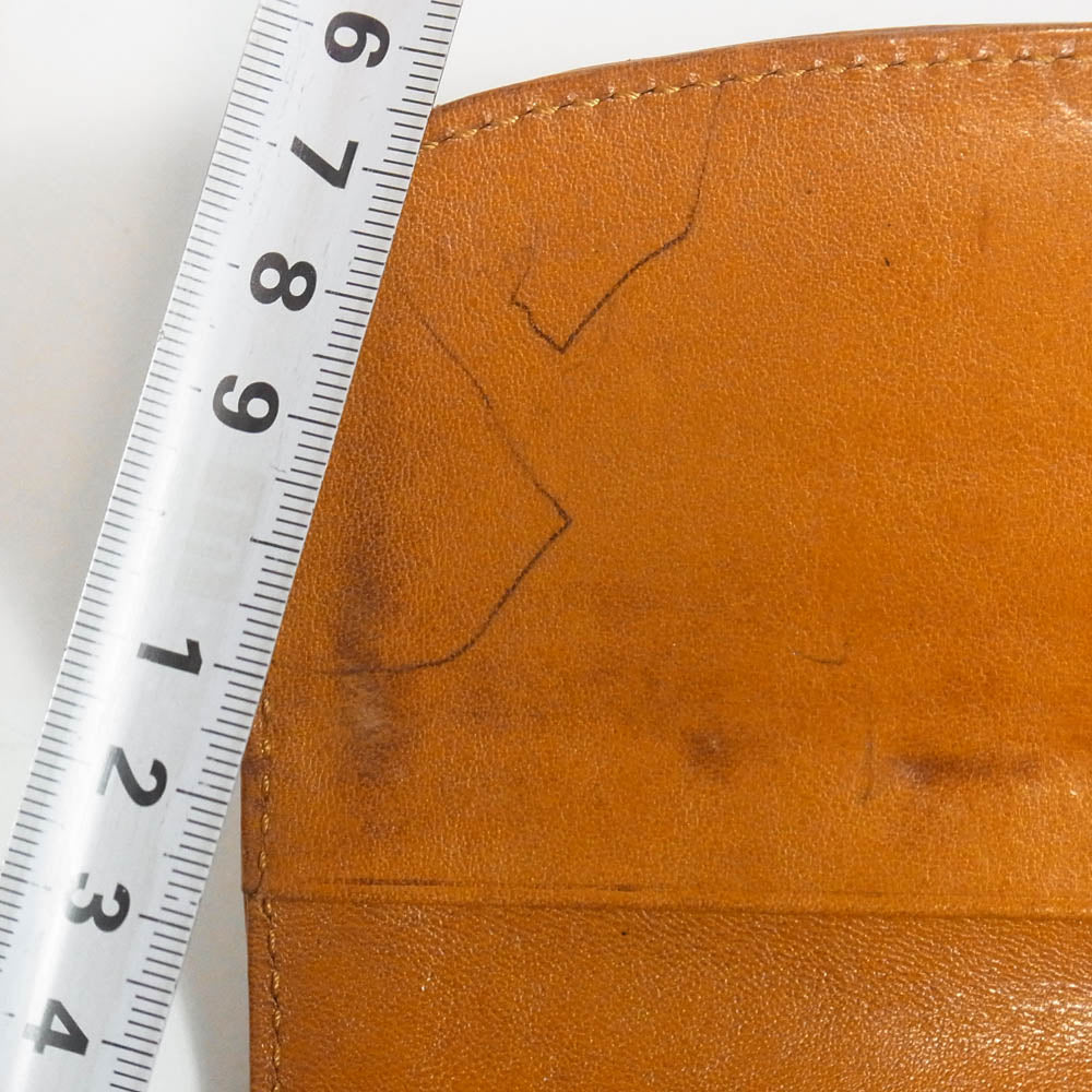 ダコタ レザー ウォレット 長財布 ブラウン系【中古】