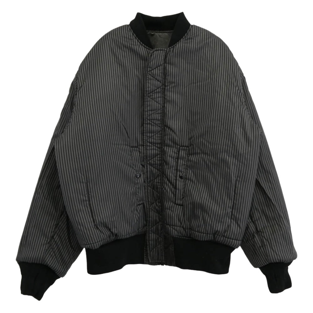 MAISON SPECIAL メゾンスペシャル TA7222-9001 × ALPHA INDUSTRIES アルファ インダストリーズ MA-1 SCRATCH CORE SPEC リバーシブル フライト ボンバージャケット ダークグレー系 M【中古】