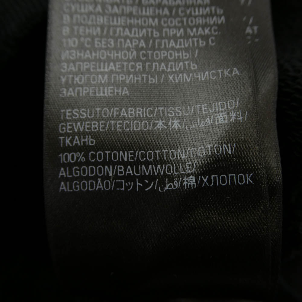 BALENCIAGA バレンシアガ 23AW 767885 TPVF1 Top League Round Hoodie トップリーグ ダメージ加工 フーディー パーカー ブラック系 5【中古】