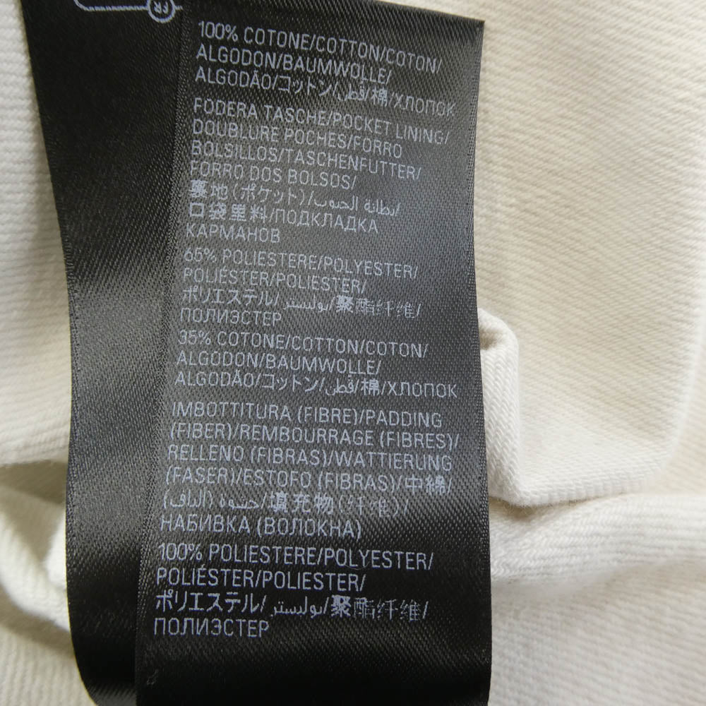 BALENCIAGA バレンシアガ 22AW 681689 TNW03 PADDING DENIM JACKET パデッド 中綿 デニム ジャケット ブルゾン ホワイト系 46【中古】