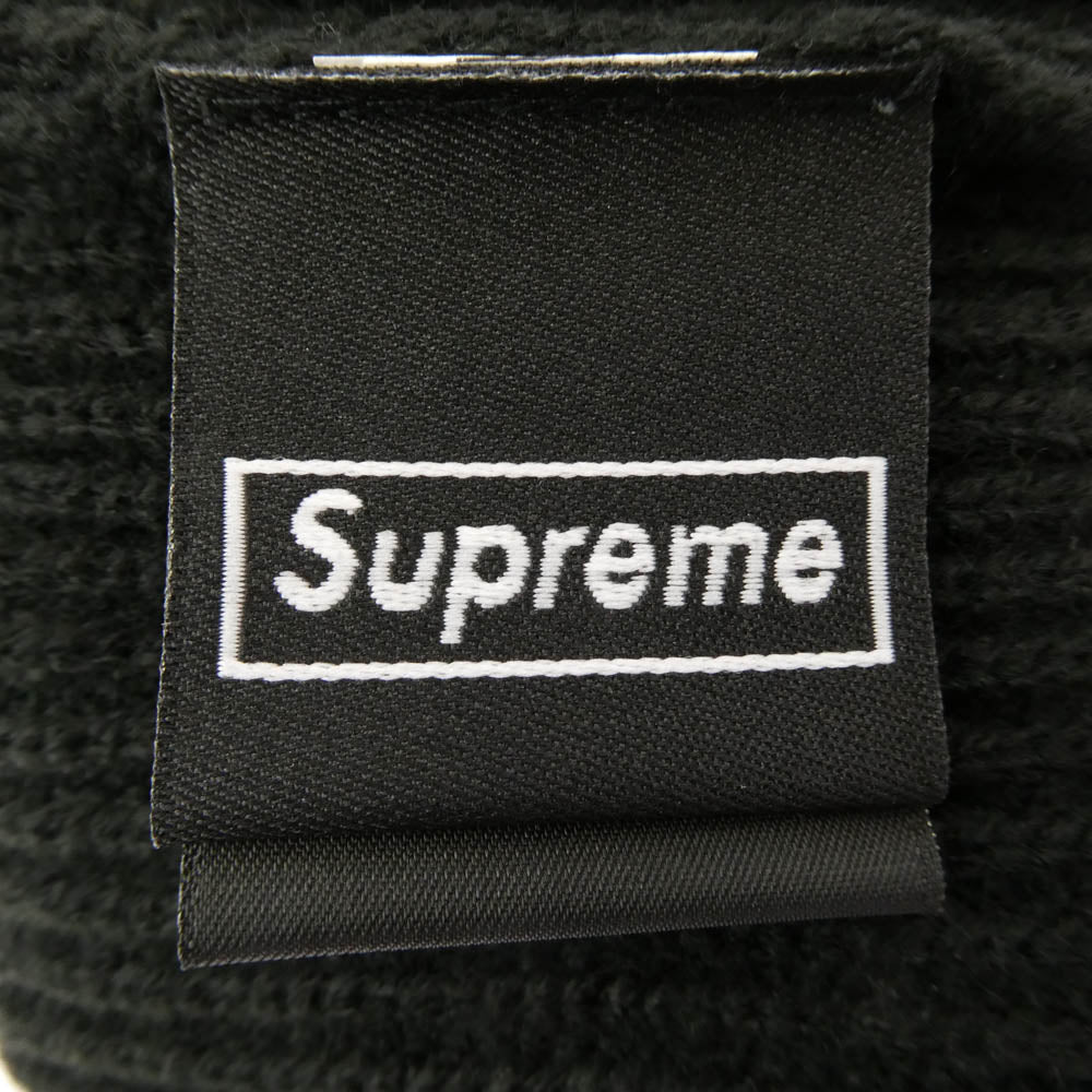Supreme シュプリーム 21AW × New Era Box Logo Balaclava ニューエラ ボックス ロゴ バラクラバ ネックウォーマー ブラック系【美品】【中古】