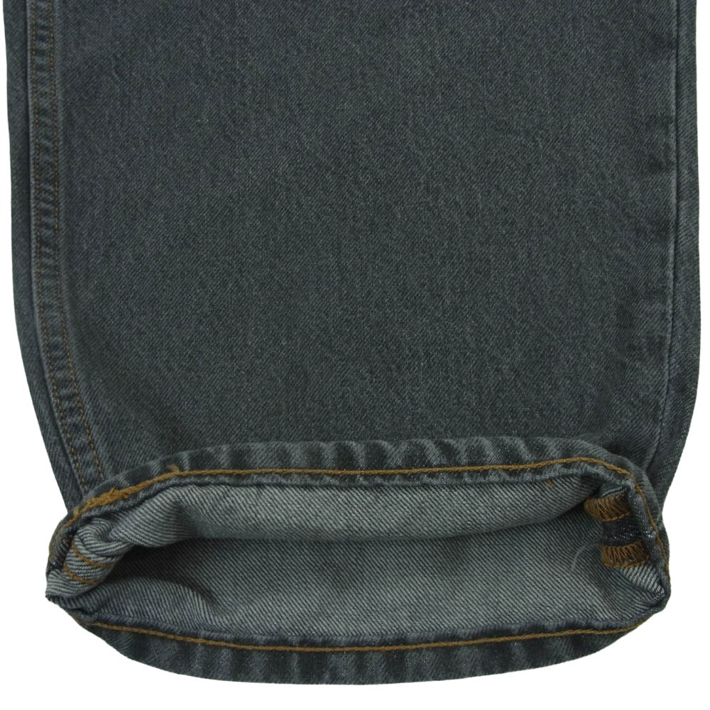 Levi's リーバイス PC9-A4298-0004 SKATE SUPER BAGGY OUT RINSE スケーター スーパー バギー ブラック デニム パンツ グレー系 W31 L32【中古】