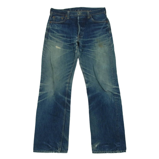 FULLCOUNT フルカウント Lot1108 Slim Straight Denim 13.7oz ジンバブエコットン スリム ストレート セルビッチ デニム パンツ インディゴブルー系 29【中古】